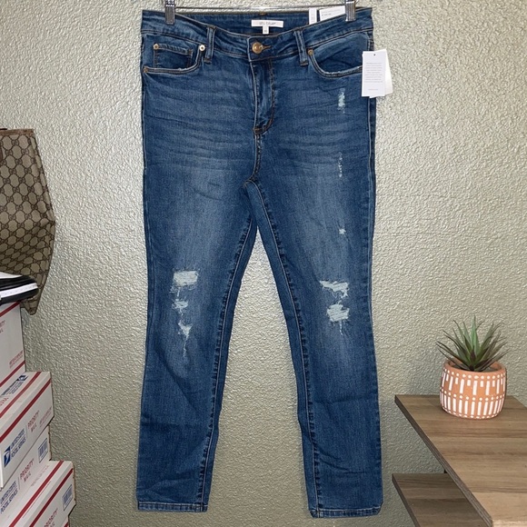 STS Blue Distressed Skinny Jeans - Picture 1 of 10